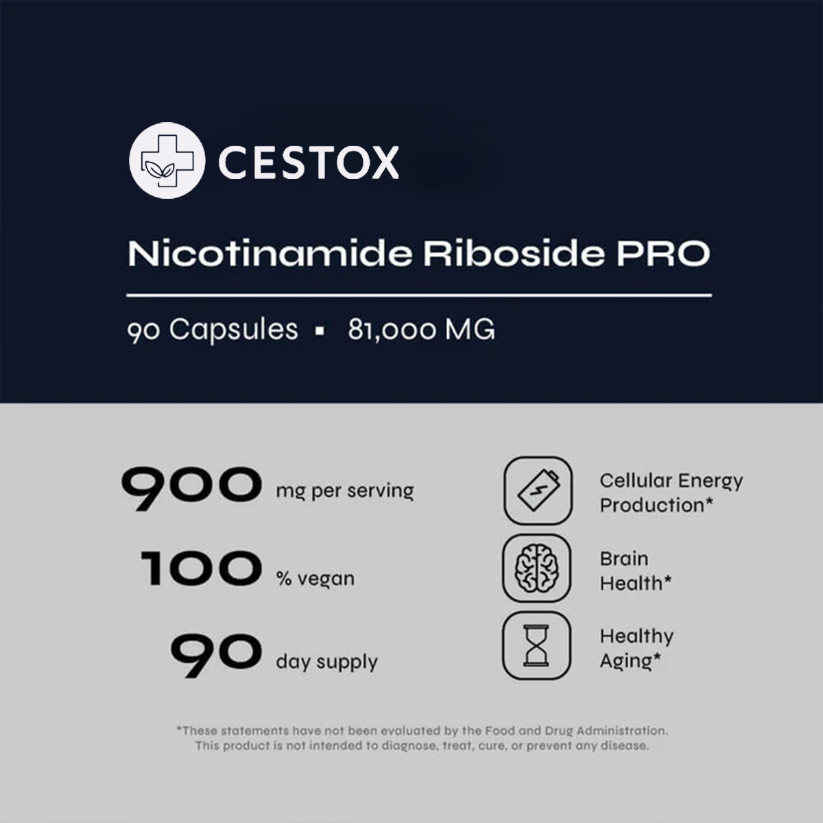 Cestox Nicotinamide Riboside Capsules (NR Pro)