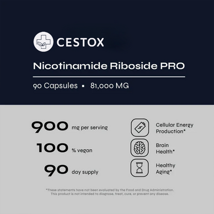 Cestox Nicotinamide Riboside Capsules (NR Pro)™